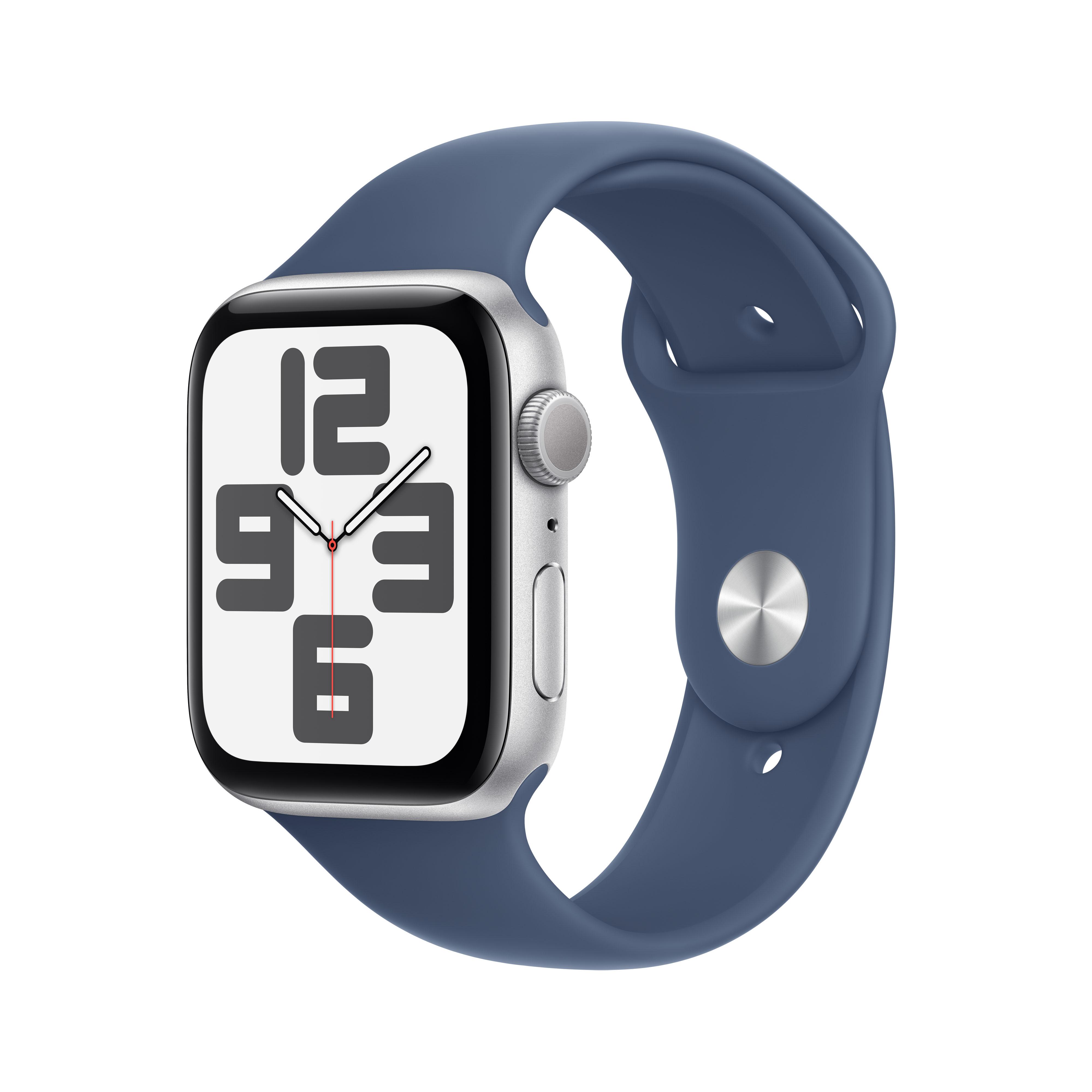 Reloj Smartwatch Apple Watch SE, GPS, 44mm, SILVER ALUMINIUM M/L